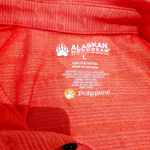 Alaskan Hardgear by Duluth Trading AKHG Airbanks Polo size L - Picture 5 of 10